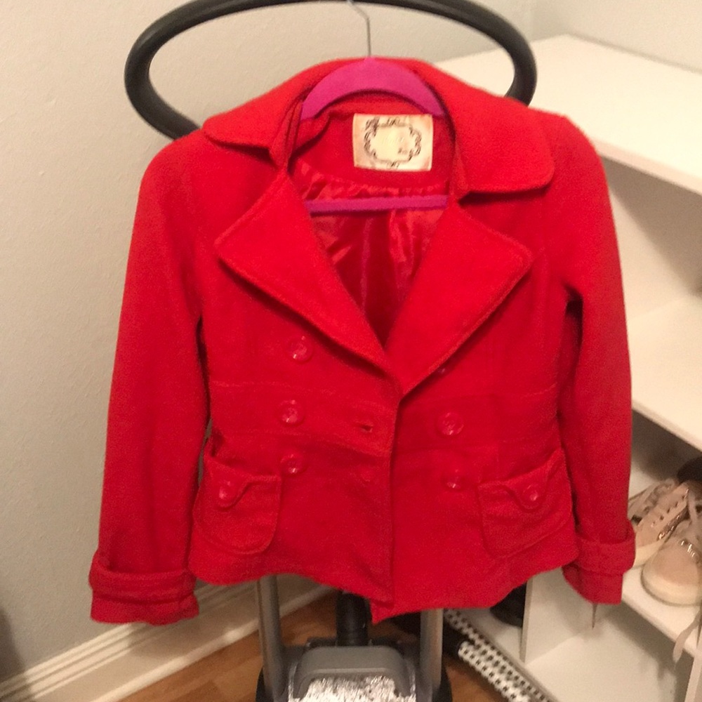 Red coat